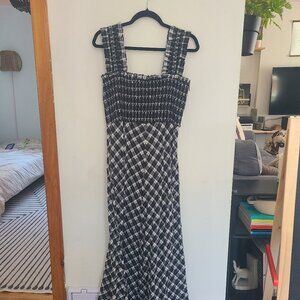 GANNI Seersucker Dress